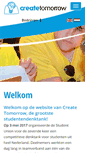 Mobile Screenshot of createtomorrow.nl