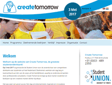 Tablet Screenshot of createtomorrow.nl